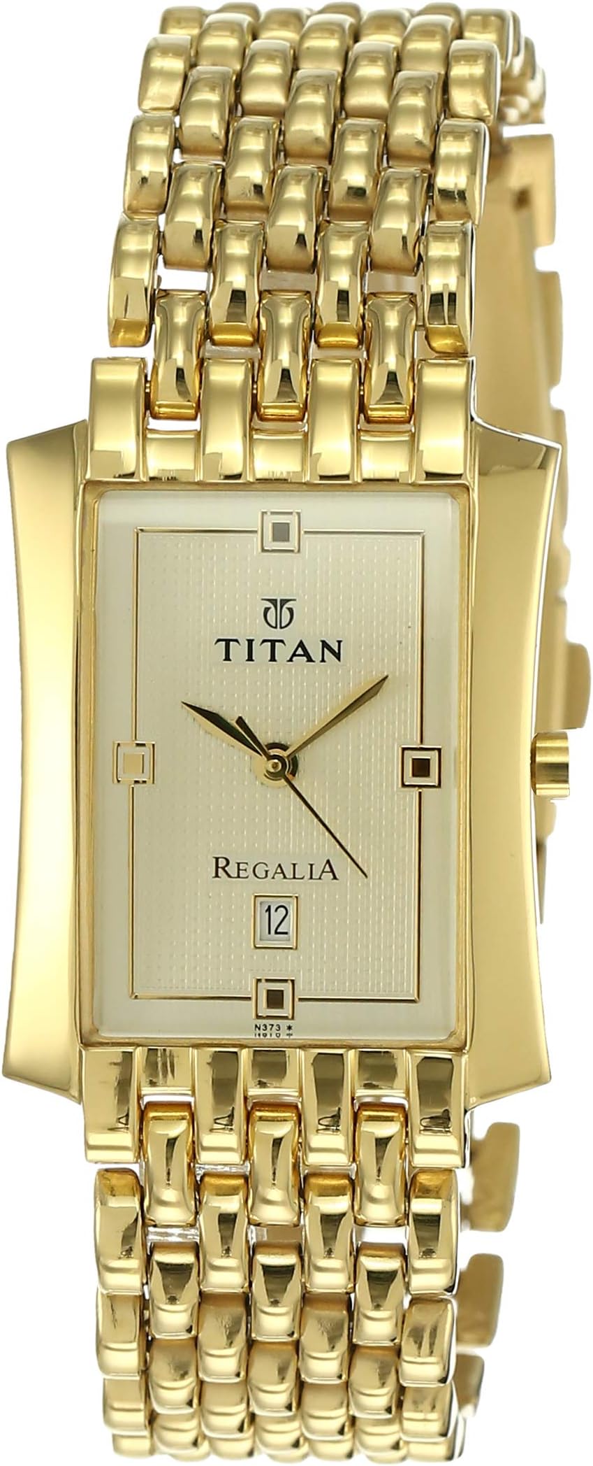 Titan Regalia Analog Gold Dial Men's Watch -NM1927YM05 / NL1927YM05/NP1927YM05