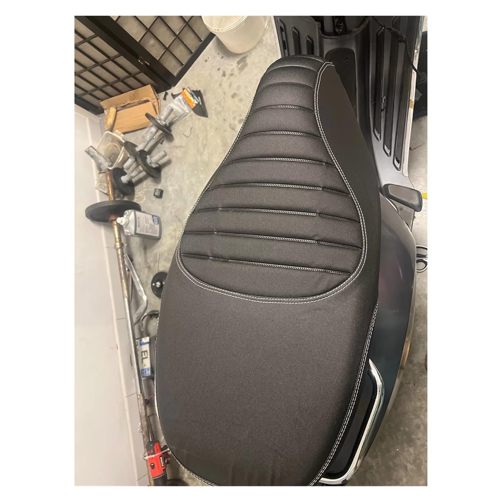 Coprisella per Moto Per Vespa Primavera Sprint 50 125 150 250 Accessori Cuscino Per Sella In Spugna Ispessita In Pelle Coprisedile Coprisedile Protettivo