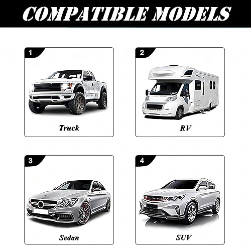 Miniatura 5 de MYGHSX Funda para Volante de Coche, Cuero de Microfibra Universal Elástico de Fibra de Carbono 15 Pulgadas Transpirable Antideslizante Protector de