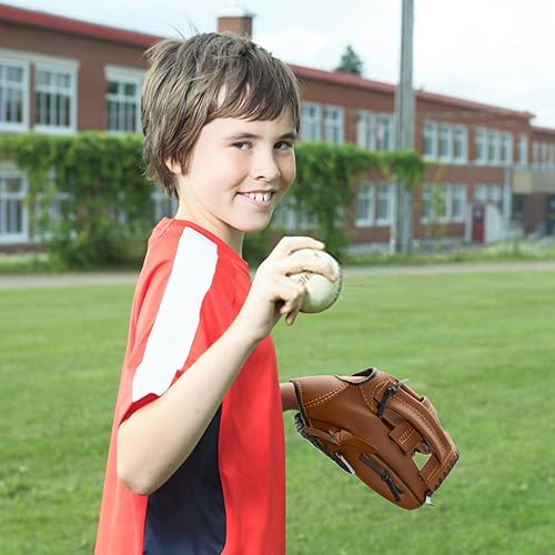 Miniatura 8 de Baseball Glove Softball Glove Tee-Ball Glove 10.5"-12.5" for Kids Youth Adult Baseball Mitt Left Hand Glove, Right Hand Throw