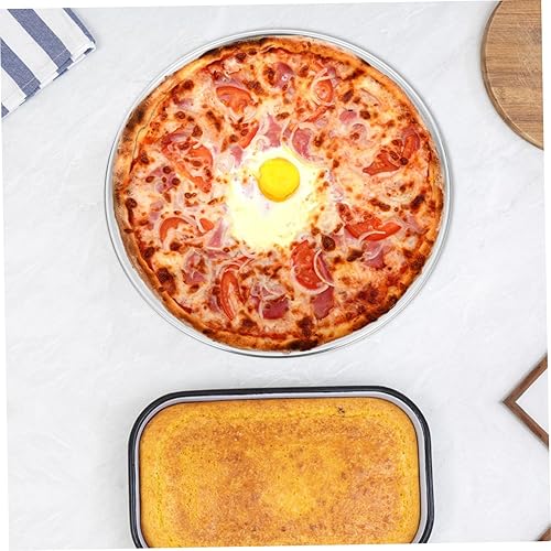 Miniatura 3 de Bandeja de pizza perforada Bandeja de hornear reemplazable Bandeja de hornear multifunción Placa de pizza reemplazable Bandeja de pizza para el