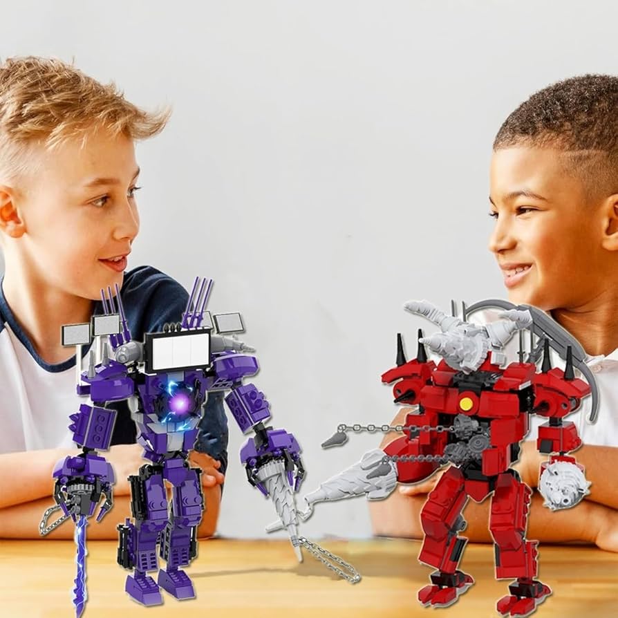 Amazon.co.jp: Skibid トイレ アップグレード テレビマン & タイタン