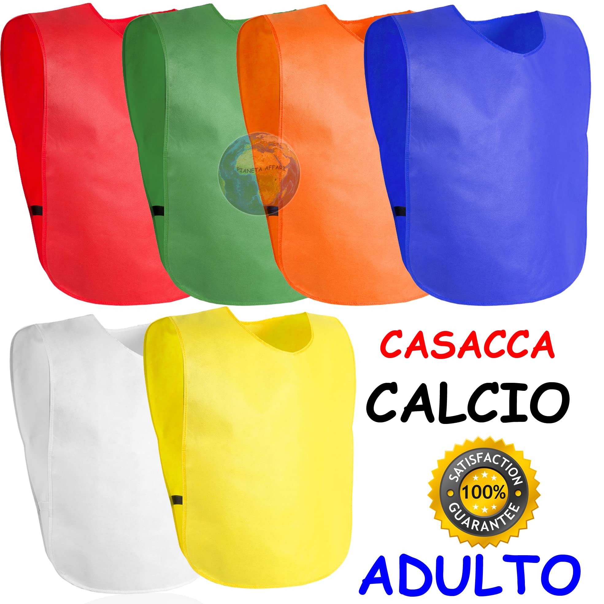 Casacca Fratino Sport squadra Calcio Pallone Partita Pettorina Sport Uomo Adulto