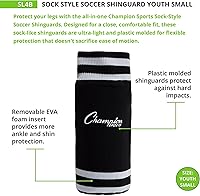 Vista 2 de Champion Sports Sock Style Shin Guard