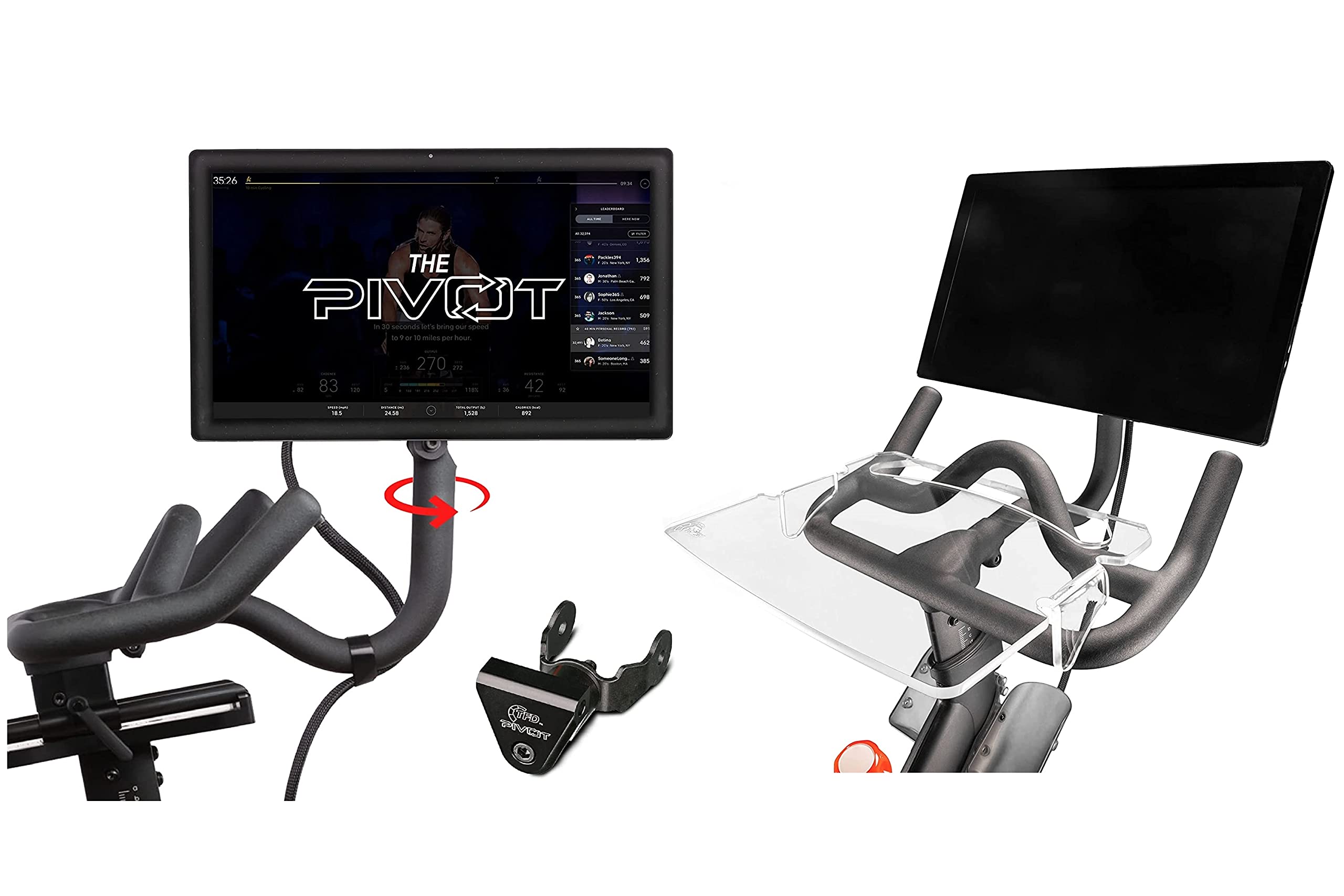 For Peloton Peloton Bike Monitor Swivel Swivel Mount Swivel Hack