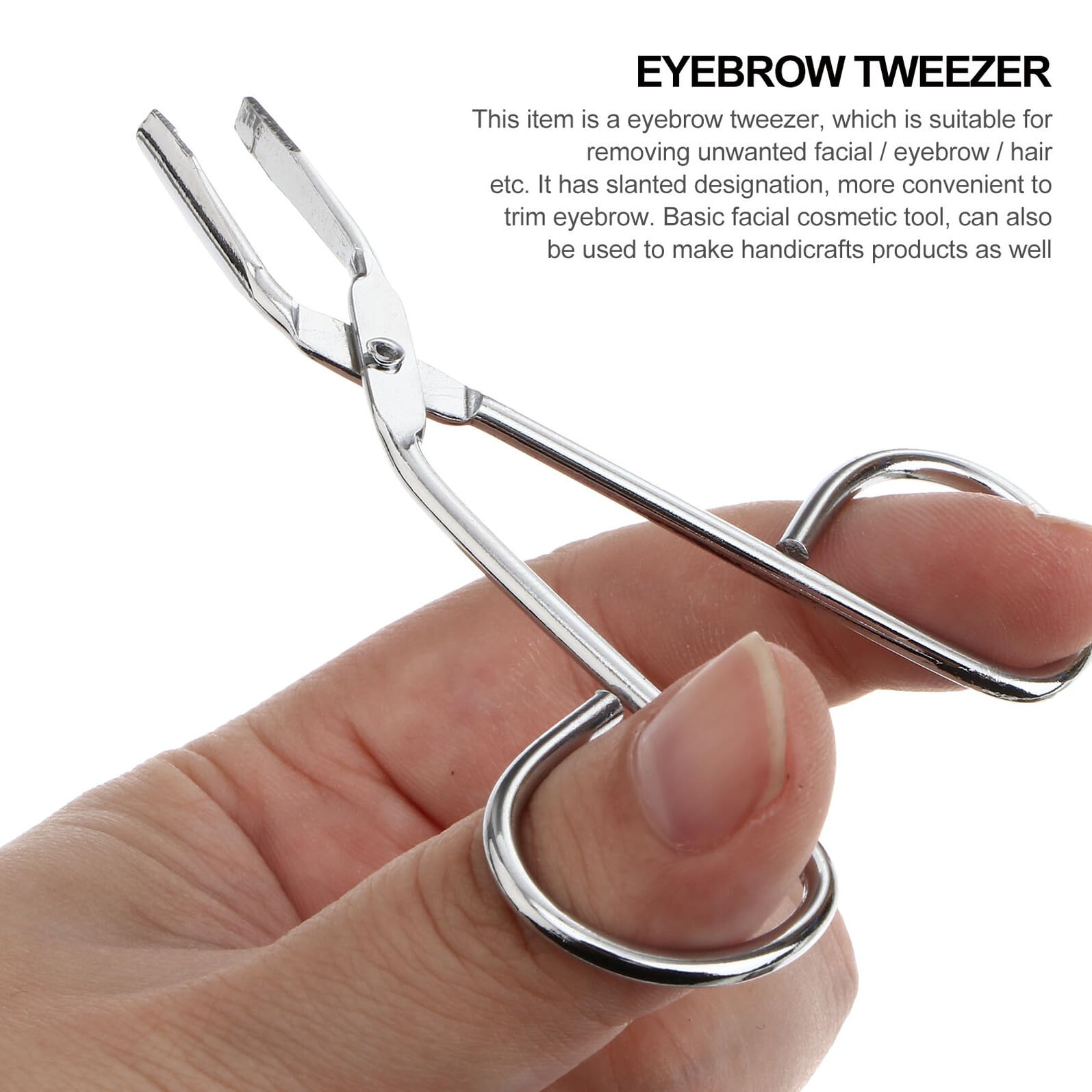 Amazon.co.jp: HAKIDZEL ハンドル 平先ピンセット 毛抜き ひげ 髪