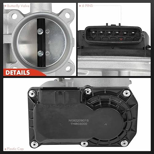 Miniatura 7 de A-Premium Conjunto de cuerpo del acelerador con sensor TPS compatible con Toyota Camry 2012-2018, RAV4 2016-2017, Avalon 2013-2018 y Lexus ES300h