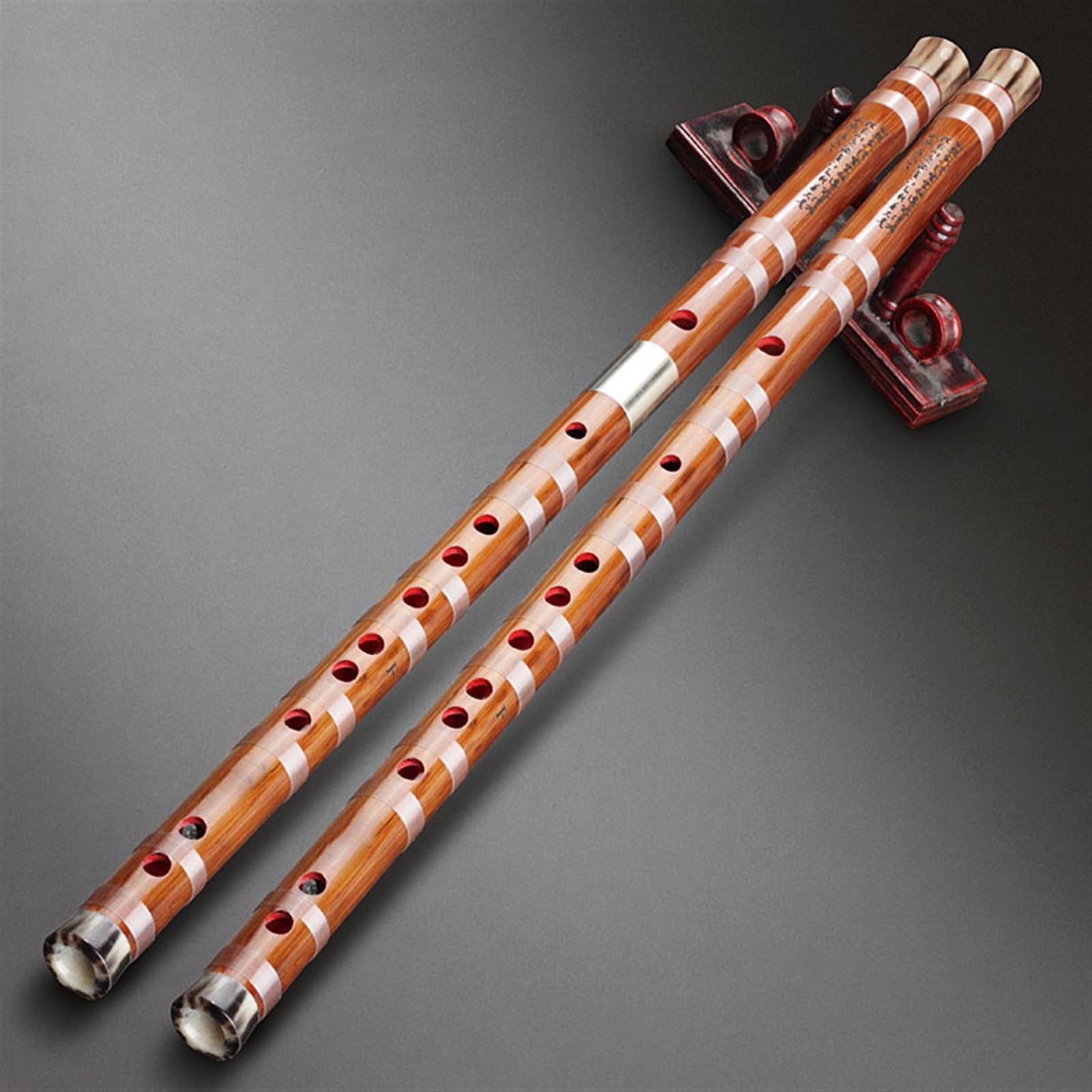 Amazon.co.jp: 竹笛セット フルート演奏竹笛プロフェッショナル横笛