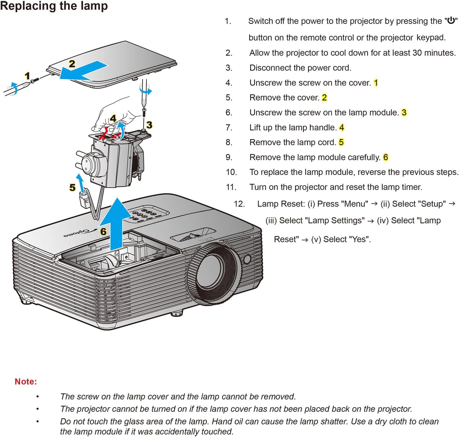 UHP240W BL-FP240G/BL-FP240E/BL-FU220E/ SP.7C601GC01 Replacement Projector Lamp Bulb with Housing for HD143X HD243X HD27E UHD60 UHD30 UHD50 UHD50X UHD51 UHD51A UHD52ALV
