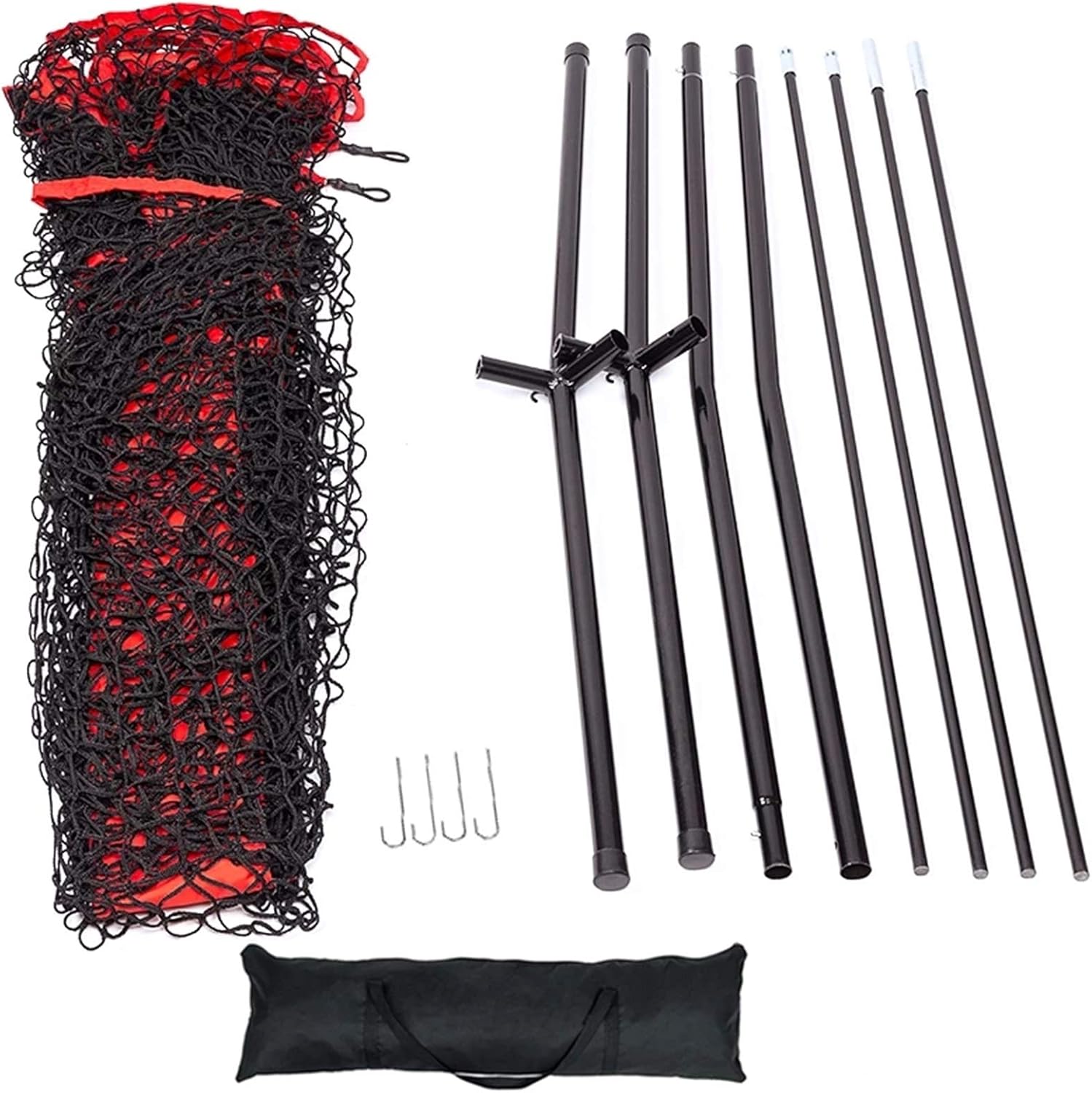 Football Net Set 7×7ft Baseball & Softball Practice Hitting Net for Garden Goal Target