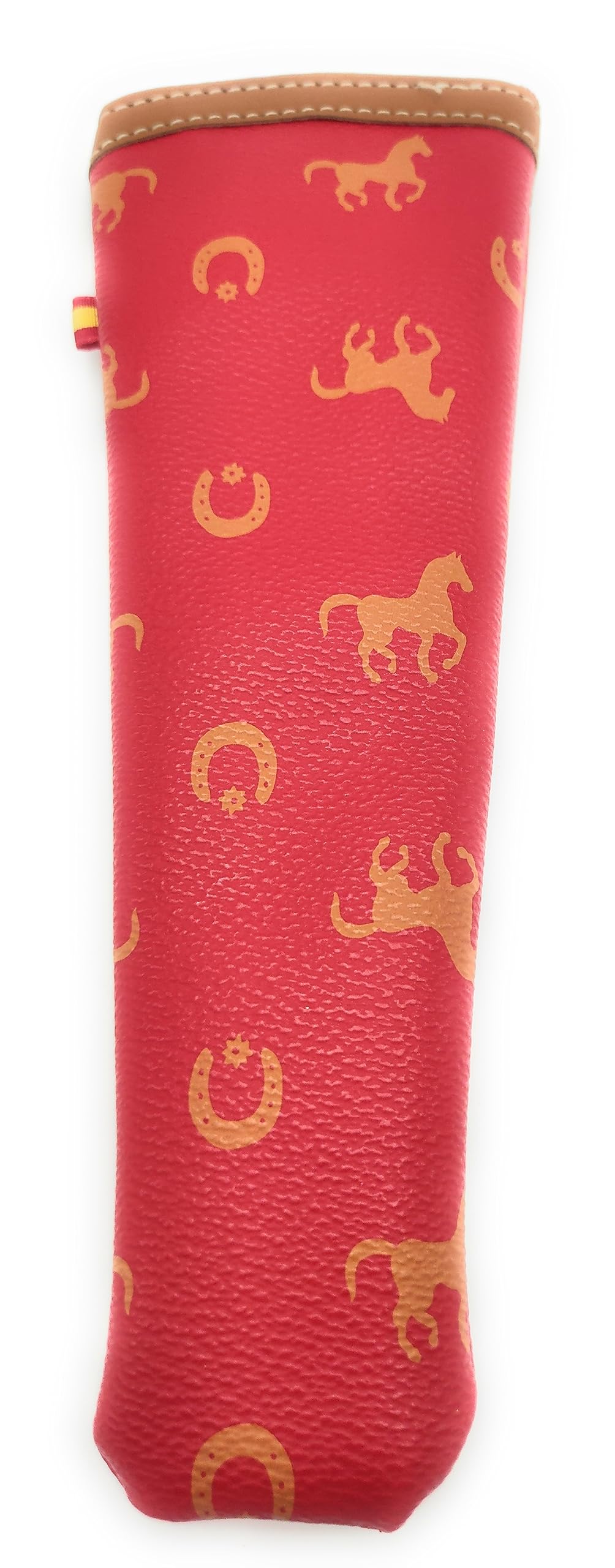 Pack Flamenco con Abanico de Bambú, Funda Artesanal Hecha en España, Castañuelas de Madera y Llavero – Detalle Tradicional Español