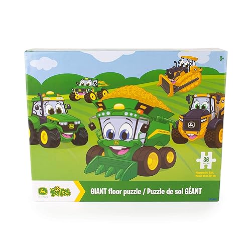 Miniatura 8 de John Deere Rompecabezas de piso para niños, rompecabezas grandes para niños, juguetes de tractor John Deere - A partir de 3 años - 3 x 2 pulgadas
