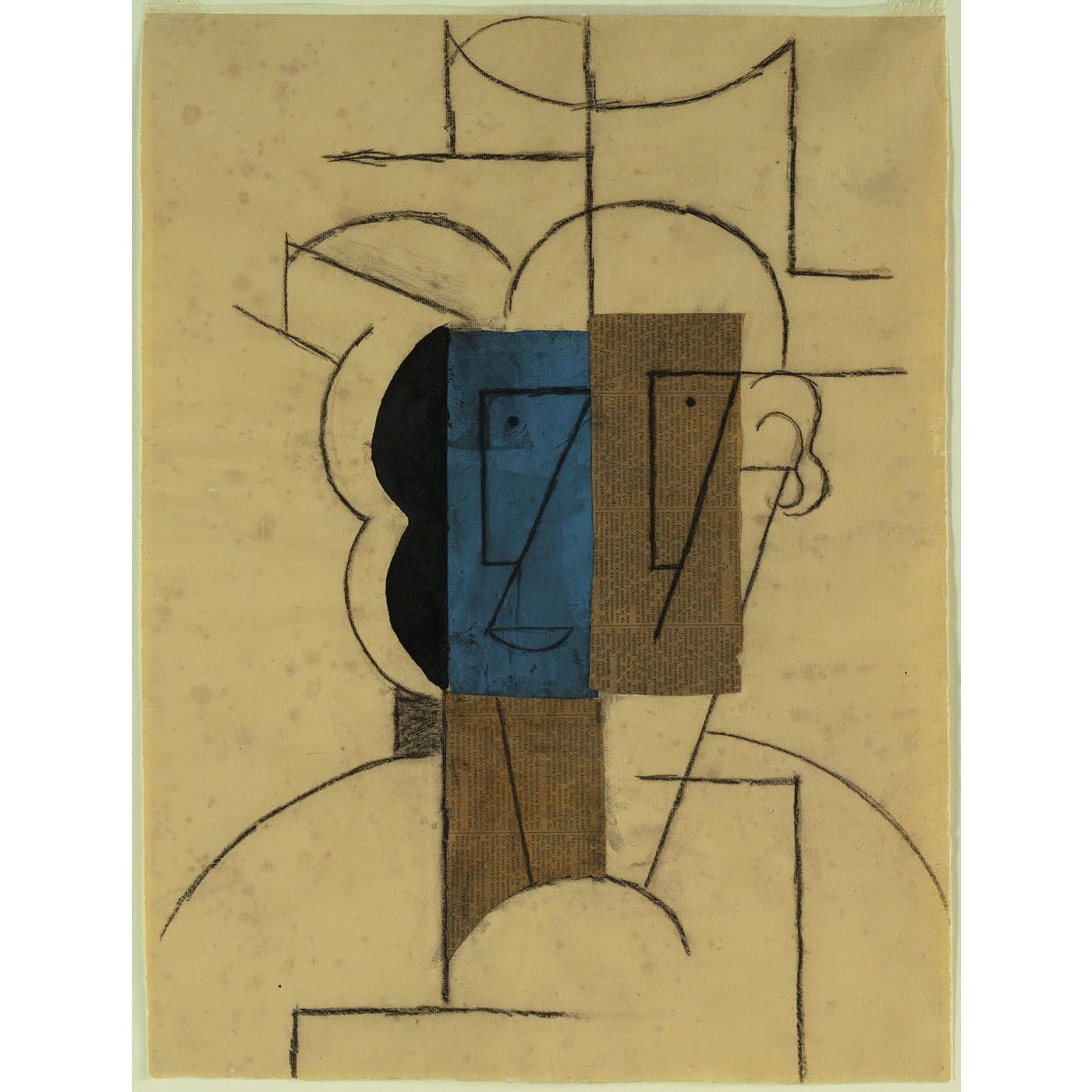 Art décoratif durable Pablo Picasso Homme avec un chapeau