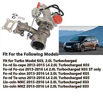 Amazon.com: K03 Turbo Turbocharger Compatible with Ford