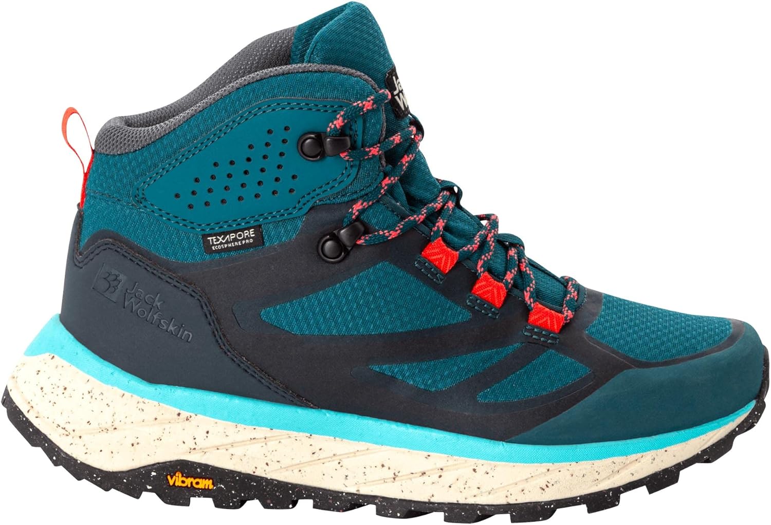 Jack Wolfskin Women's Terraventure Texapore Mid W Hiking Shoe, 9