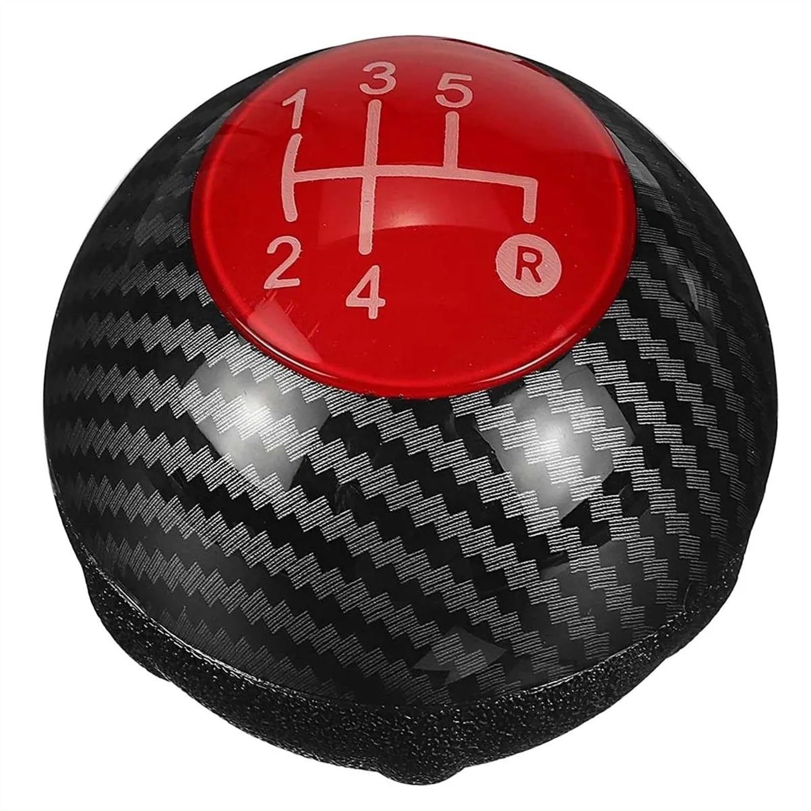 CAVINBDZ for Fiat 500 2012-2018 5 Speed Gear Stick Shift Lever Knob Manual Transmission Gear Shift Knob 55344048