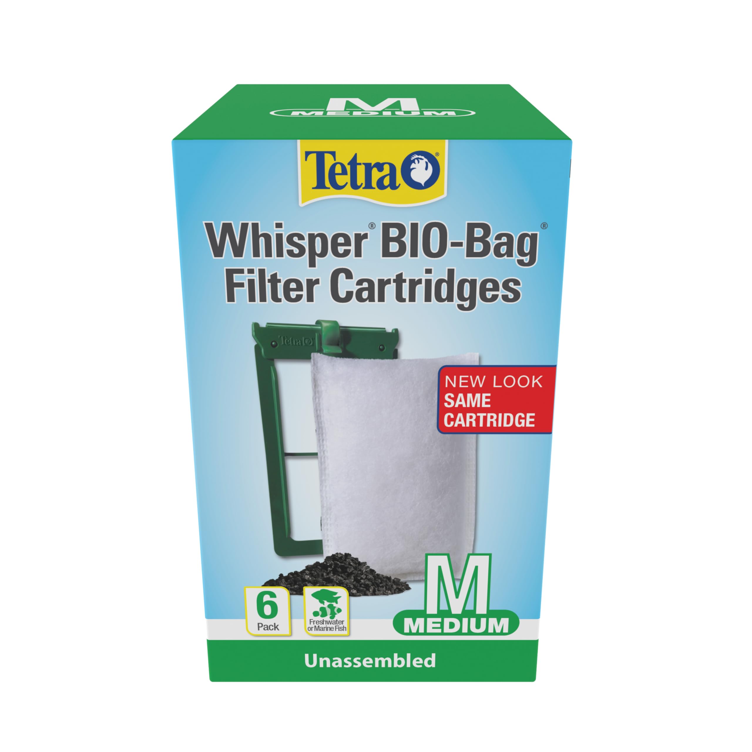 Tetra Bio-Bag Filter Cartridges - Clear Aquarium Water -18