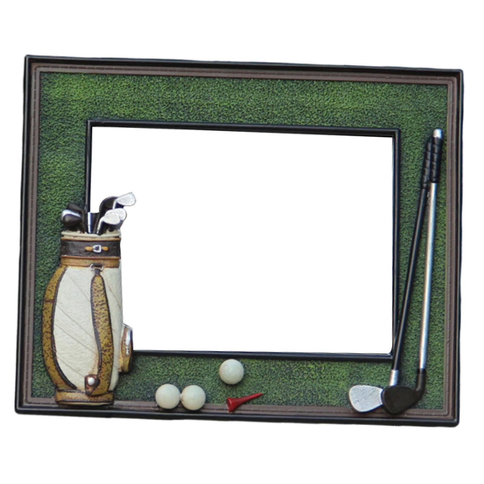 Espositore da Tavolo per Foto di Golf, Espositore Fai da Te per Ornamenti, Vetrina per Regali, Supporto per Foto da Scrivania, Ufficio, papà, Donne, 8 inch Horizontal