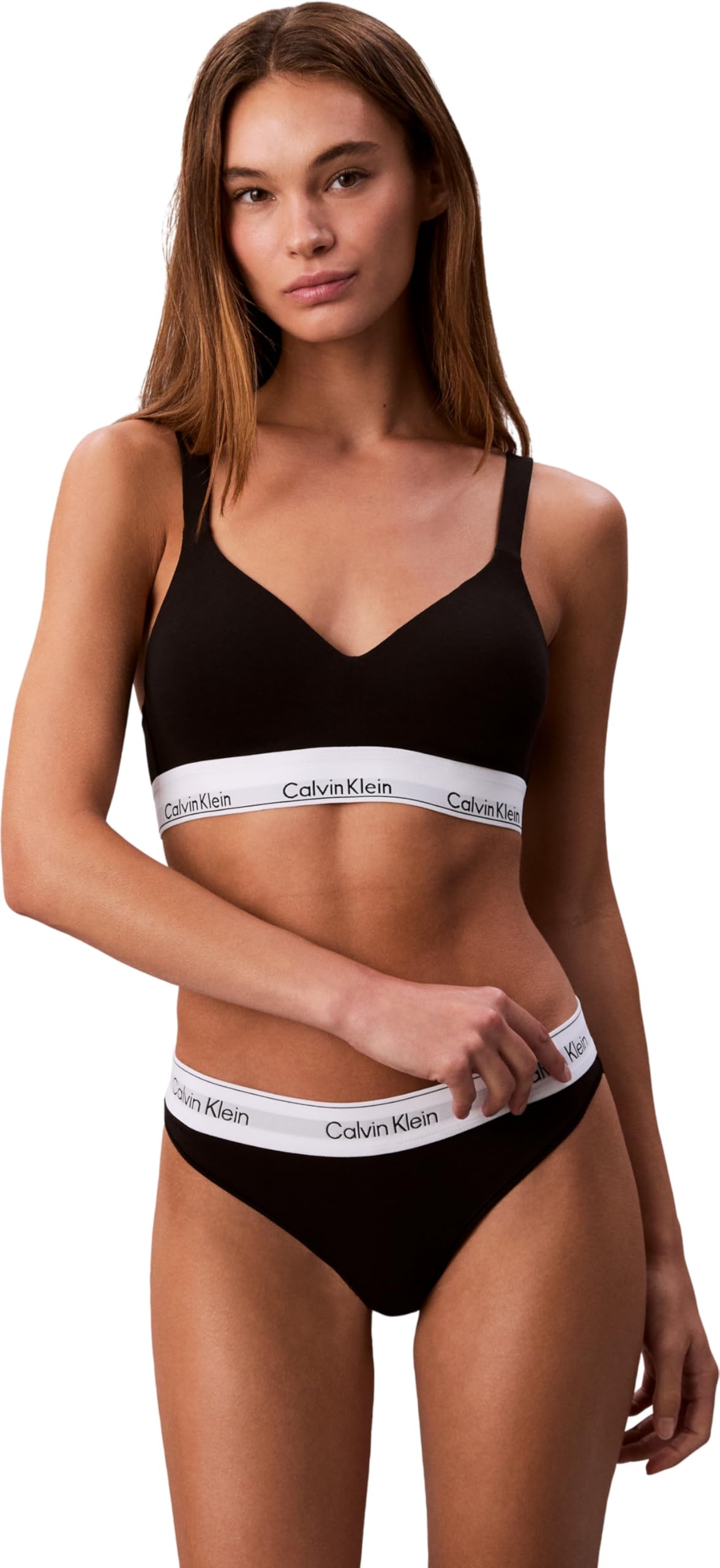 Calvin Klein - Bralette - Icon Cotton Modal - 1X - Black