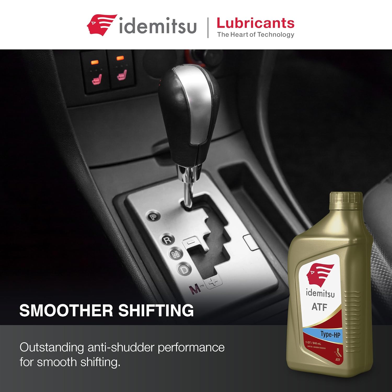 Idemitsu ATF Type HP Automatic Transmission Fluid for Subaru –1 Quart, Pack of 2 - Red | Formulated for Premium Performance in Subaru Automatic Transmissions | Part No. 30040099-75000C020
