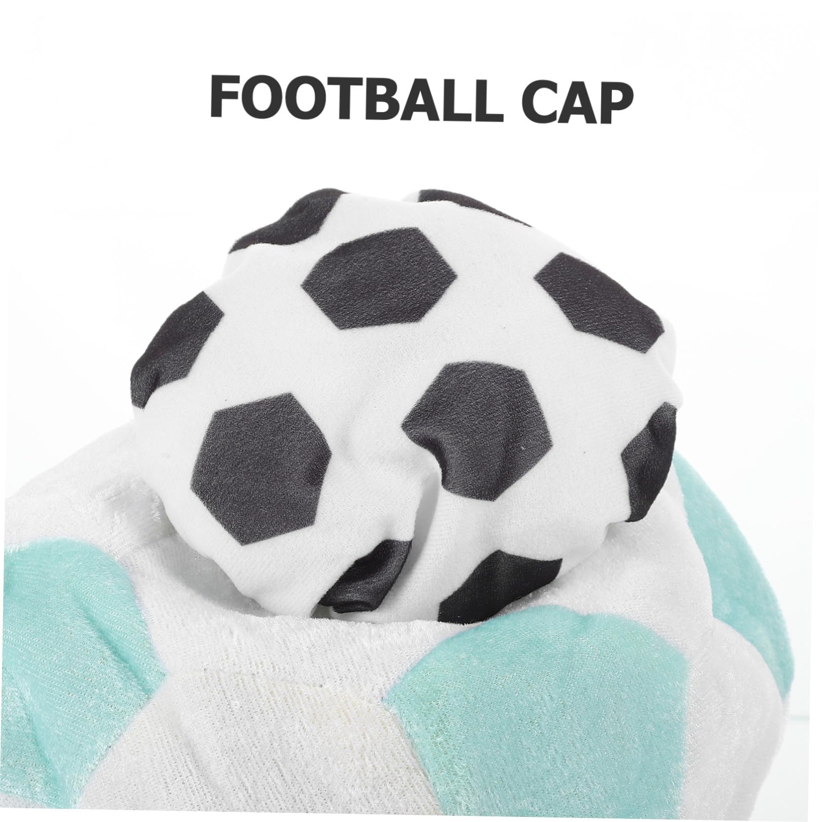 Toyvian Cappello da Tifoso Decorativo da Calcio 3 Pezzi Leggero da Competizione Sportiva per La Squadra dei di Calcio