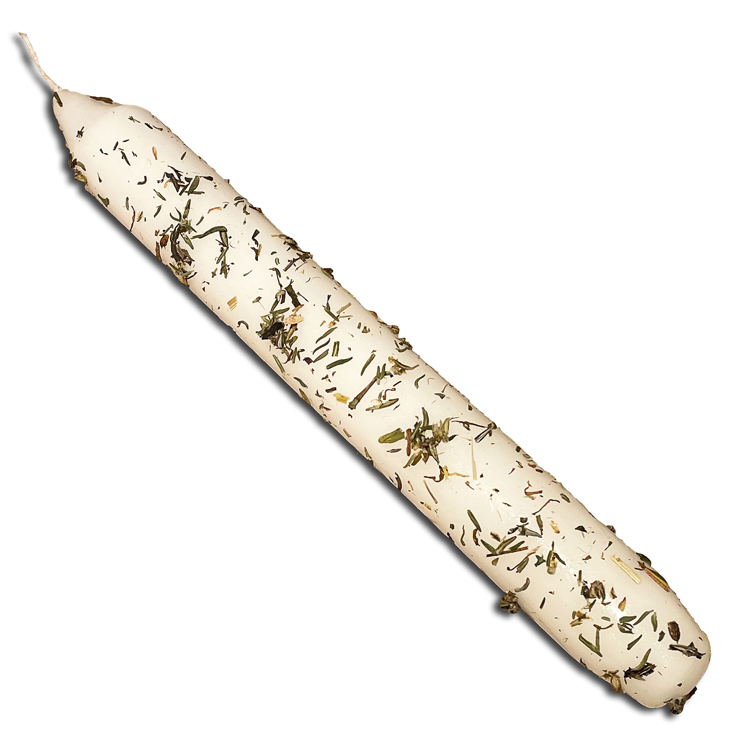 / Hoodoo candle set white - 12 colored candles with accessories and ritual instructions