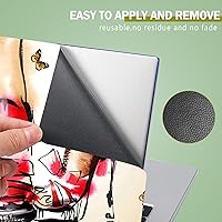 Vista 4 de Adhesivo reutilizable para proteger portátil de 11.6-15.6 pulgadas con diseño de tacón de aguja para 11.6 12.1 13 13.3 14 15 15.4 15.6 pulgadas.