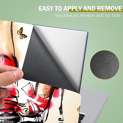Miniatura 4 de Adhesivo reutilizable para proteger portátil de 11.6-15.6 pulgadas con diseño de tacón de aguja para 11.6 12.1 13 13.3 14 15 15.4 15.6 pulgadas.