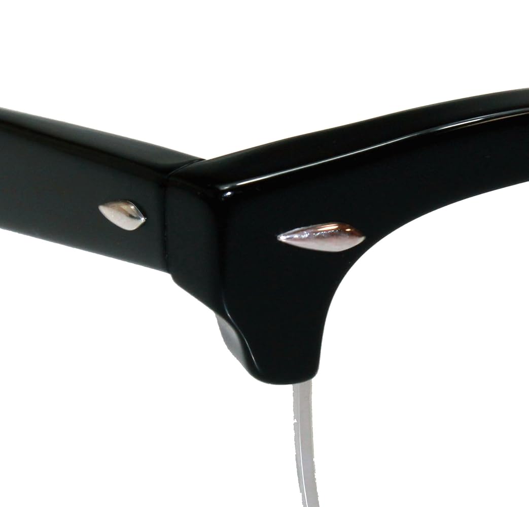 The REAL McCOY'S EFFECTOR ブラックメガネ Amazon | EFFECTOR エフェクター 眼鏡 メガネ フレーム