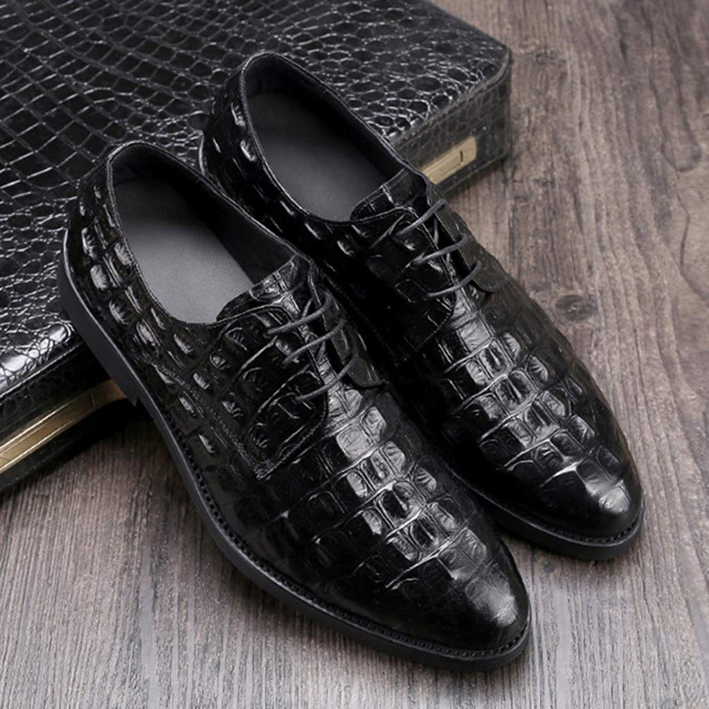 Amazon.com: Men's Dress Shoes,Spring Work Office Business Leather Shoes  Party Wedding Banquet Formal Shoes,Black-43/UK 8.5/US 9 : Clothing, Shoes &  Jewelry