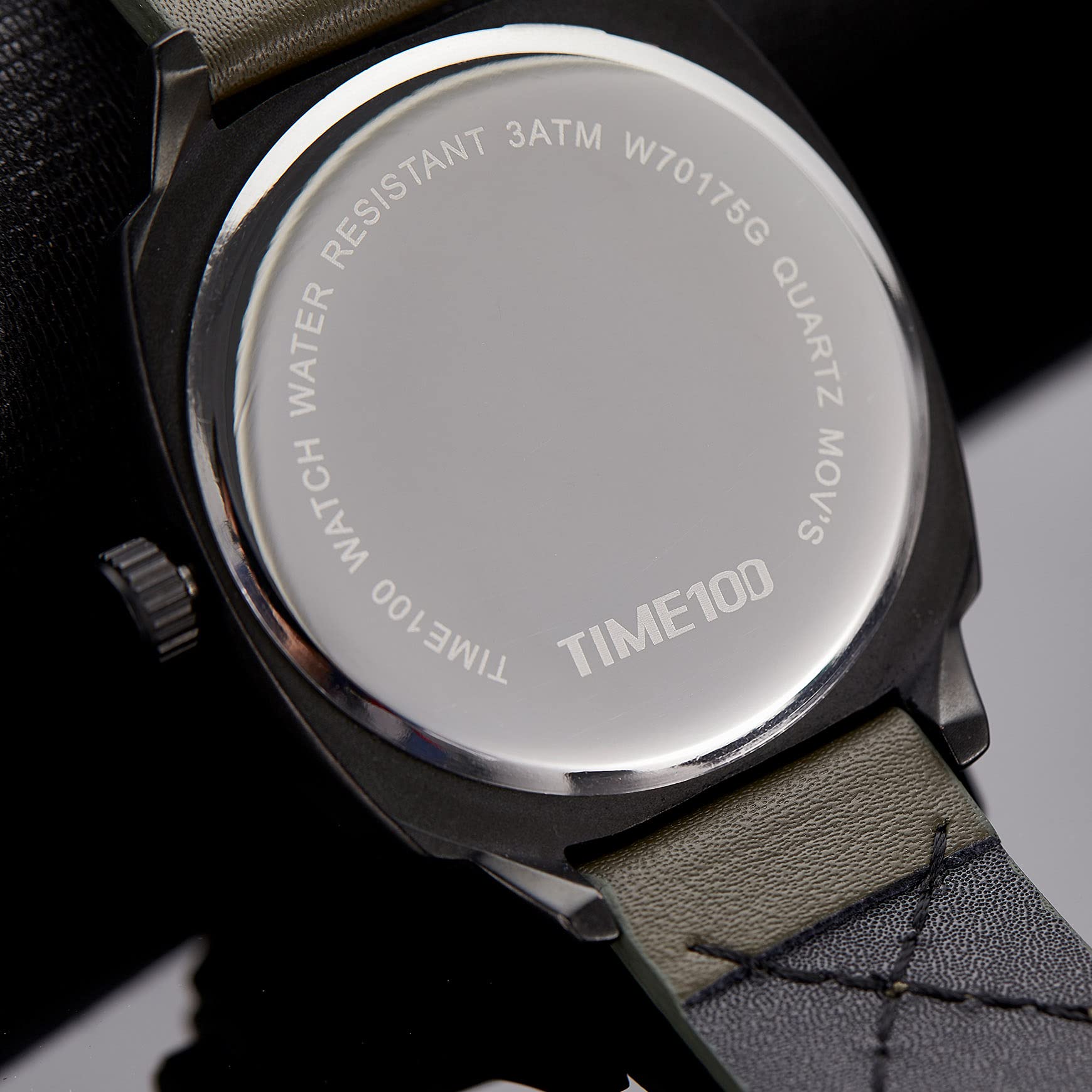 TIME100 Reloj deportivo digital militar electrónico impermeable luminoso japonés cuarzo relojes para hombres y mujeres verde