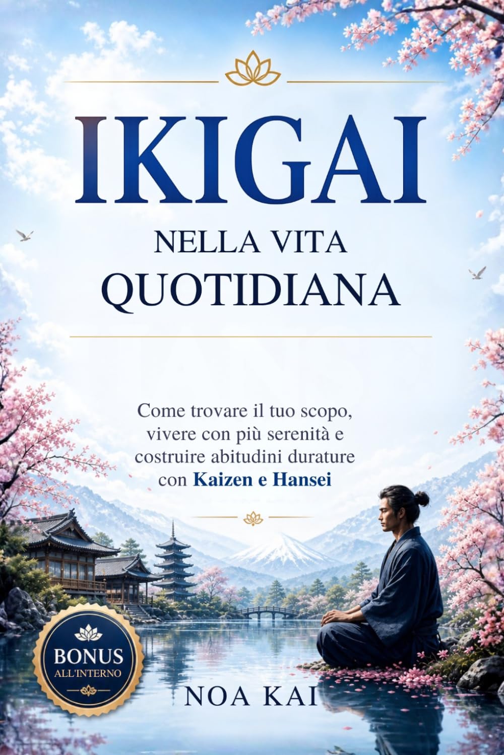 Ikigai nella vita quotidiana: Come trovare il tuo scopo, vivere con più serenità e costruire abitudini durature con Kaizen e Hansei