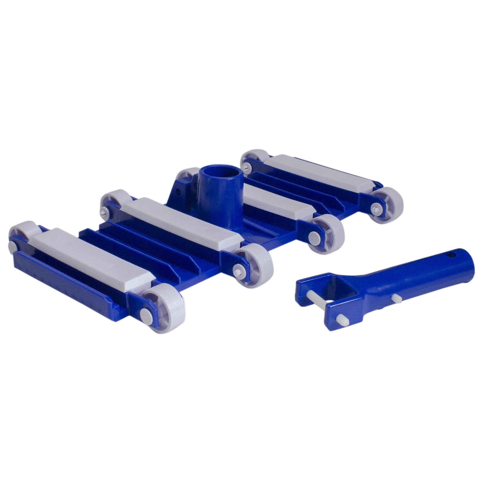 Pool Central 7-Piece Blue Assorted Maintenance Cleaning Kit