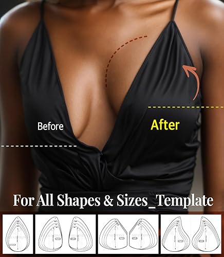 Vista 5 de sharmony Cinta adhesiva de bricolaje para levantamiento de senos, cinta de levantamiento de senos grandes para esculpir tu cuerpo