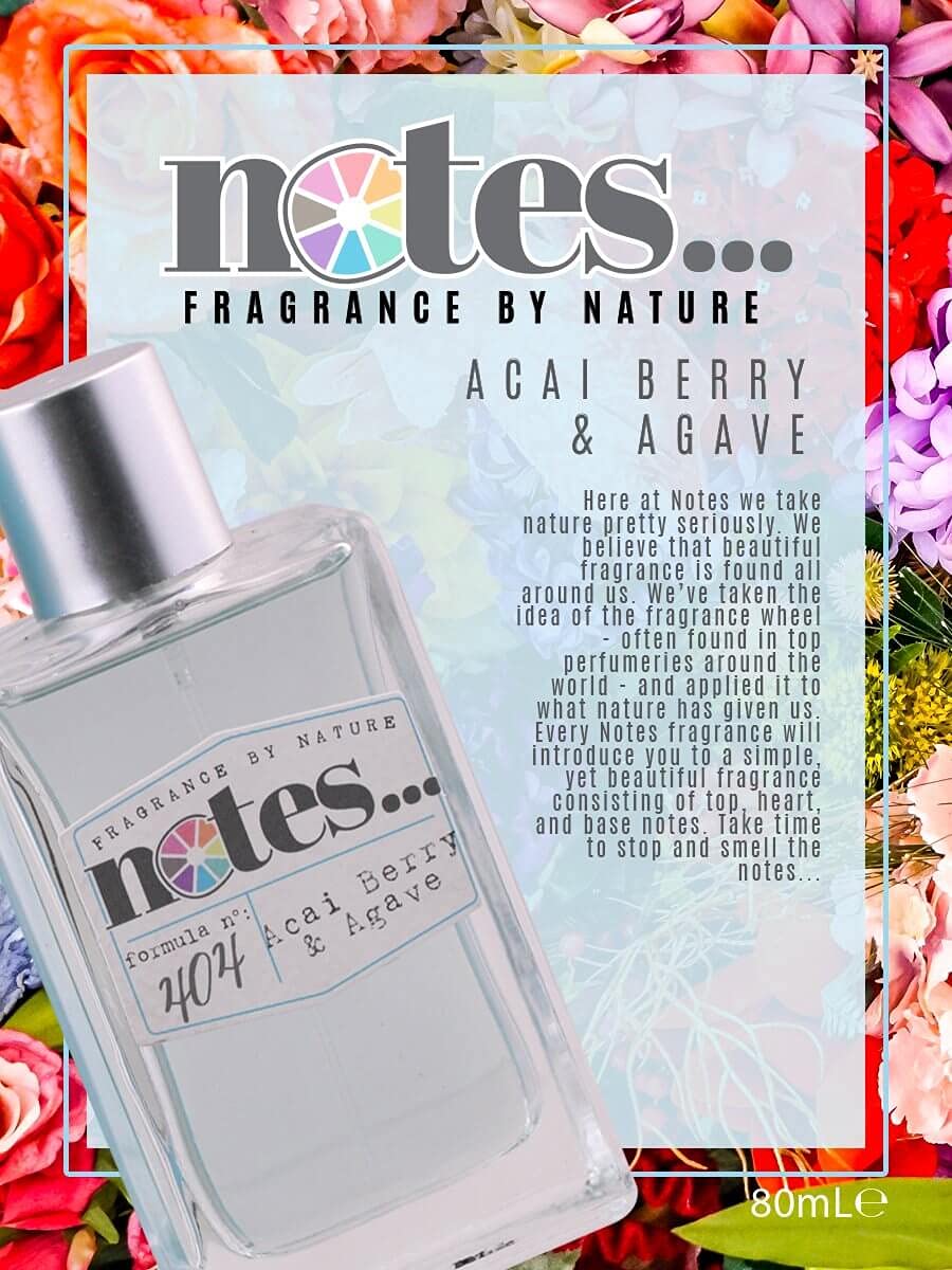 Notes Formula 404 Acai Berry & Agave Eau De Parfum 80ml