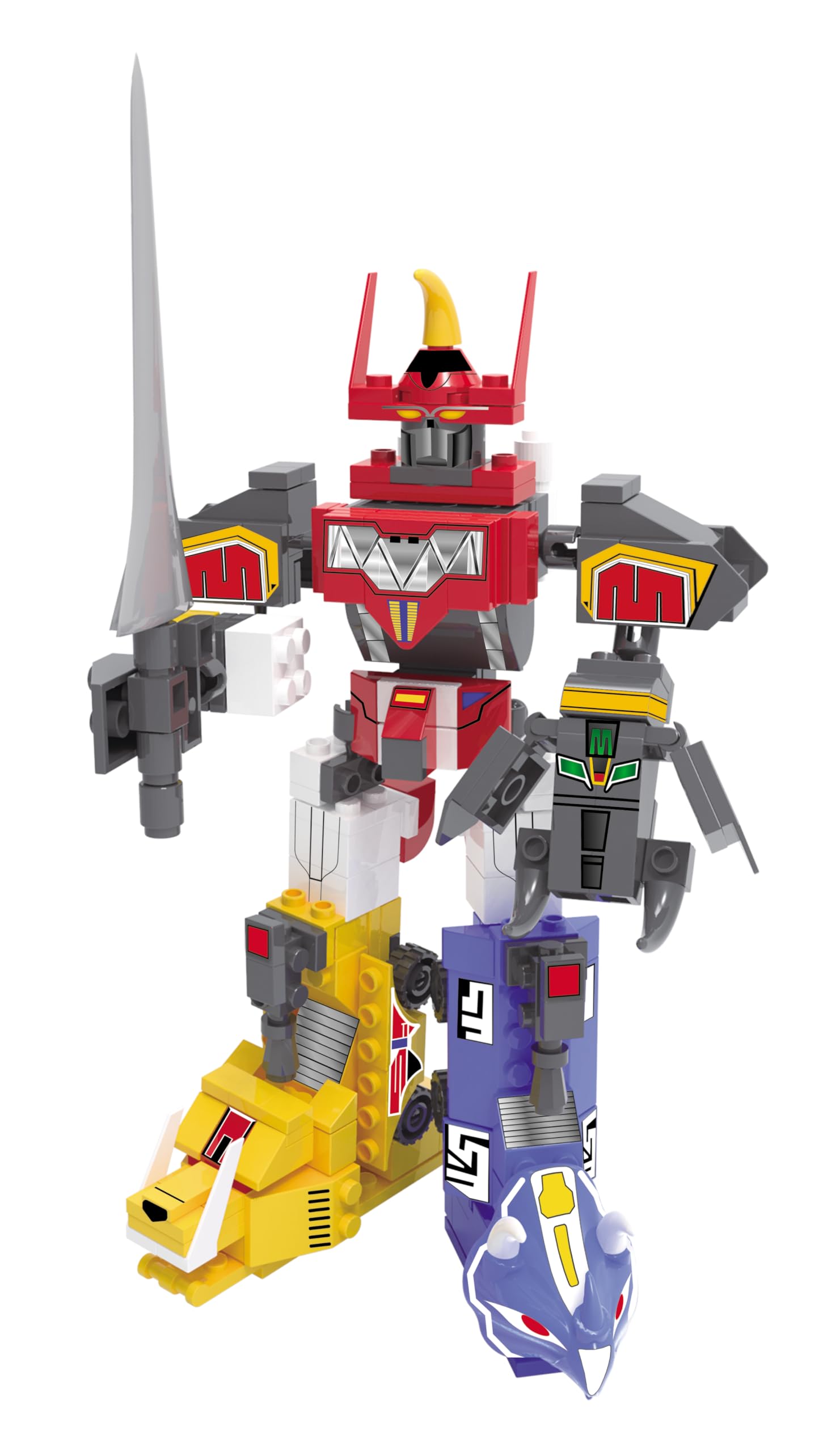 Amazon.co.jp: Mighty Morphin パワーレンジャー おもちゃ - 280ピース