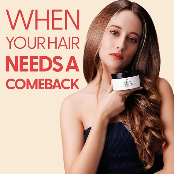 De Fabulous Reviver Hair Repair Treatment, Professional Salon-Quality Strengthening & Deep Moisture for Chemically Treated, Post-Color & Severely Damaged Hair, 8.5 oz