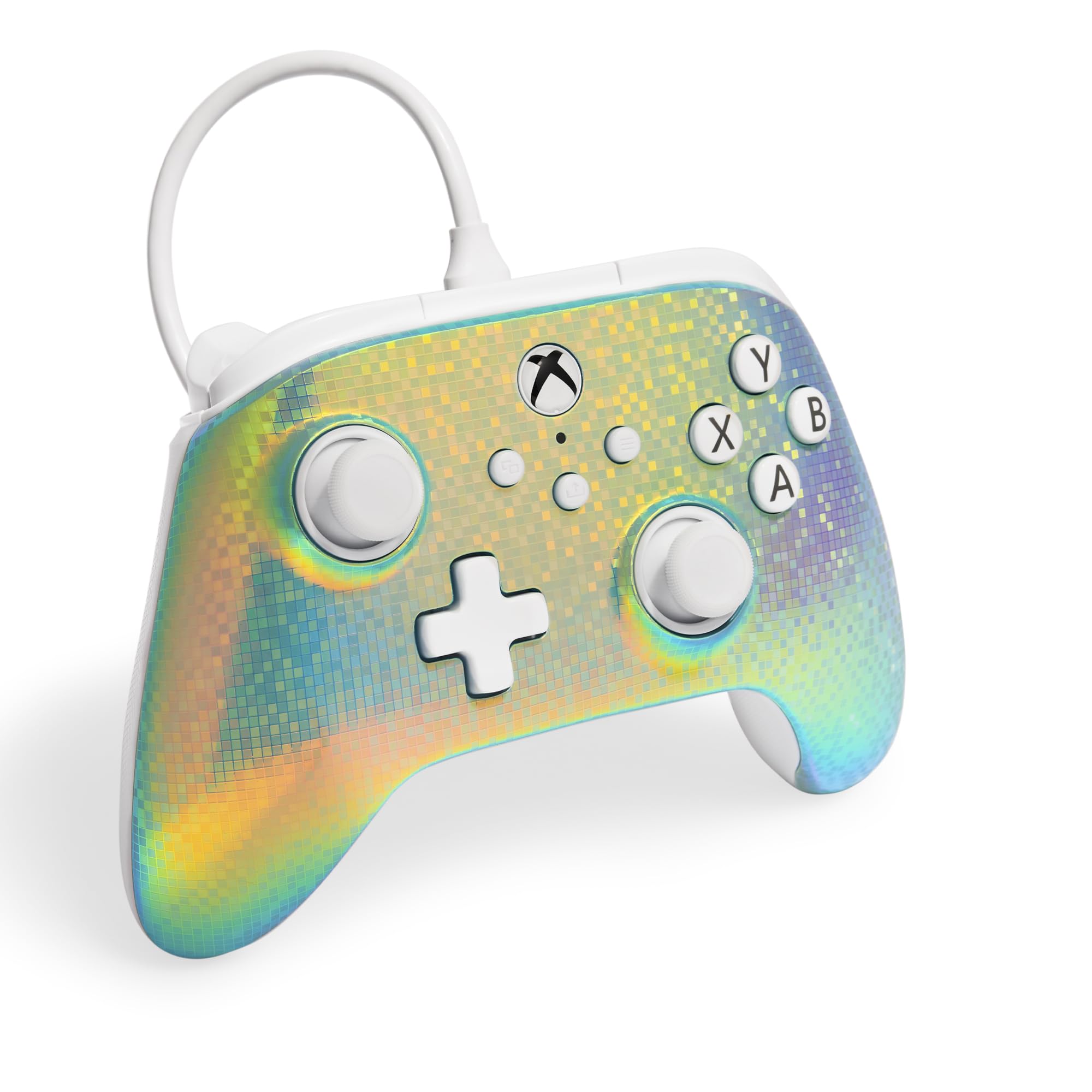 Mando alámbrico PowerA Advantage para Xbox Series X|S - Diskokugel, mando, mando para videojuegos con cable, mando para juegos, funciona con Xbox Series X|S - 3