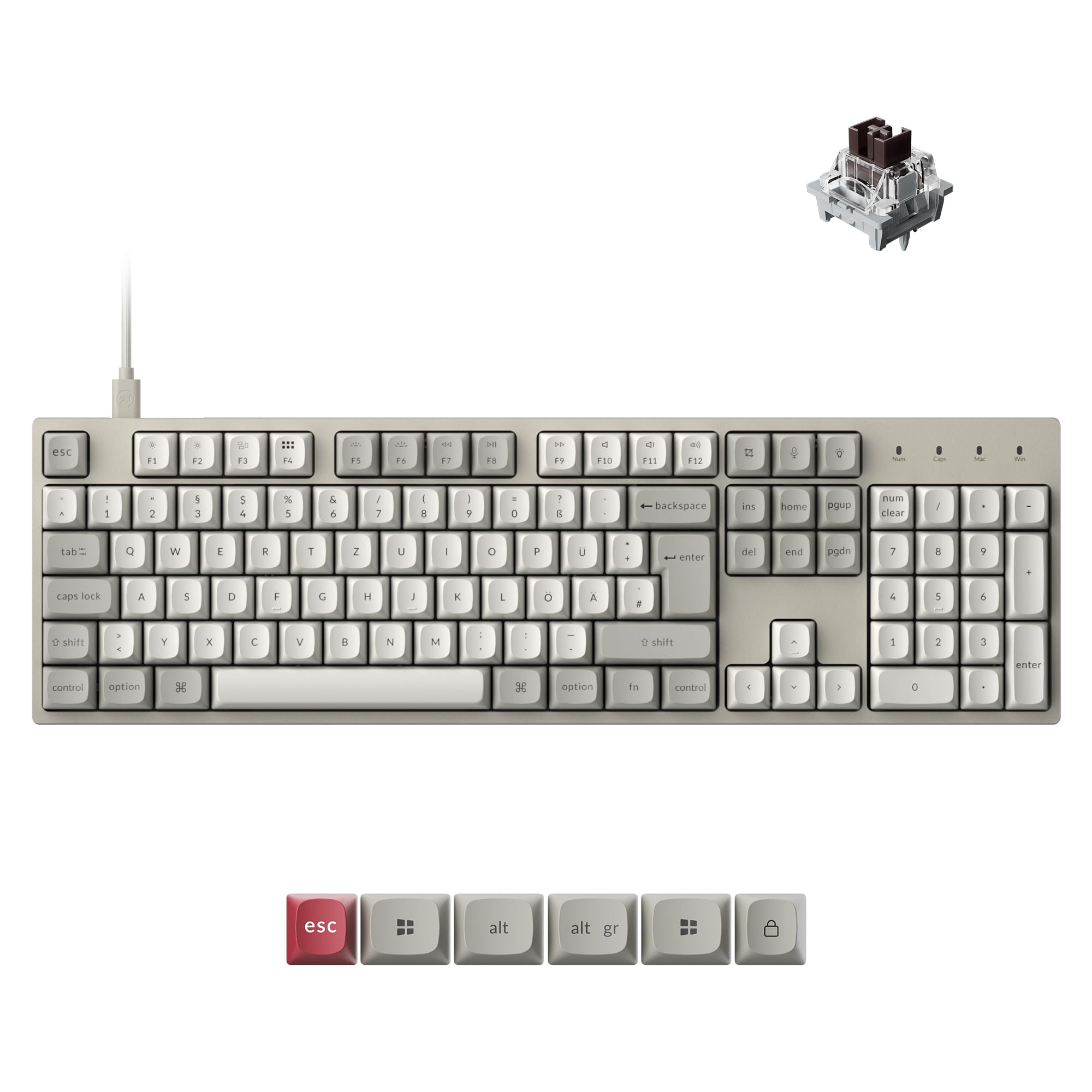 Keychron C2 Mechanisch Toetsenbord
