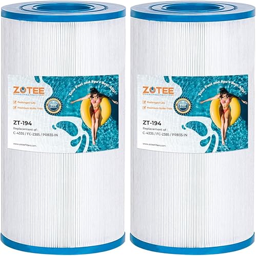 Miniatura 1 de ZOTEE Filtro de spa PRB35-IN reemplaza a Unicel C-4335, Filbur FC-2385, R173431, Guardian 409-219, 03FIL1300, 17-2482, 25393, 303557, 817-3501,