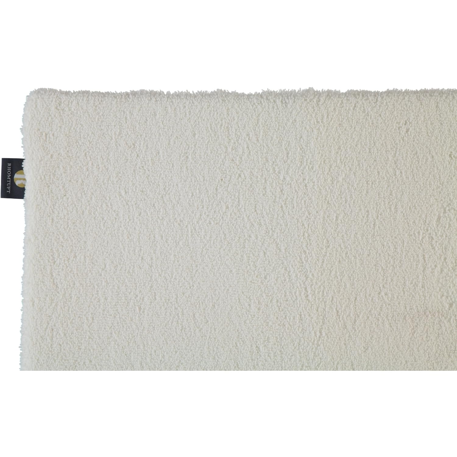 Rhomtuft Badteppiche Square Weiss - 01