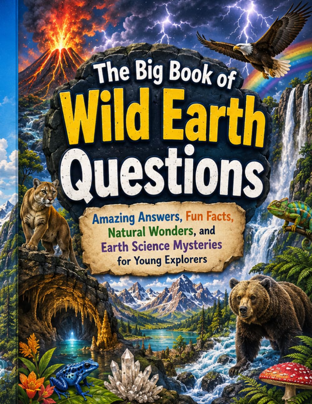 The Big Book of Wild Earth Questions: Amazing Answers, Fun Facts, Natural Wonders, and Earth Science Mysteries for Young Explorers