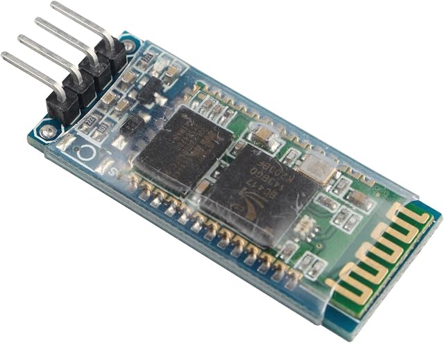 HALJIA HC-06 Wireless Slave Bluetooth Module 4Pin RF Transceiver Serial Module Compatible with Arduino UNO R3 Mega 2560