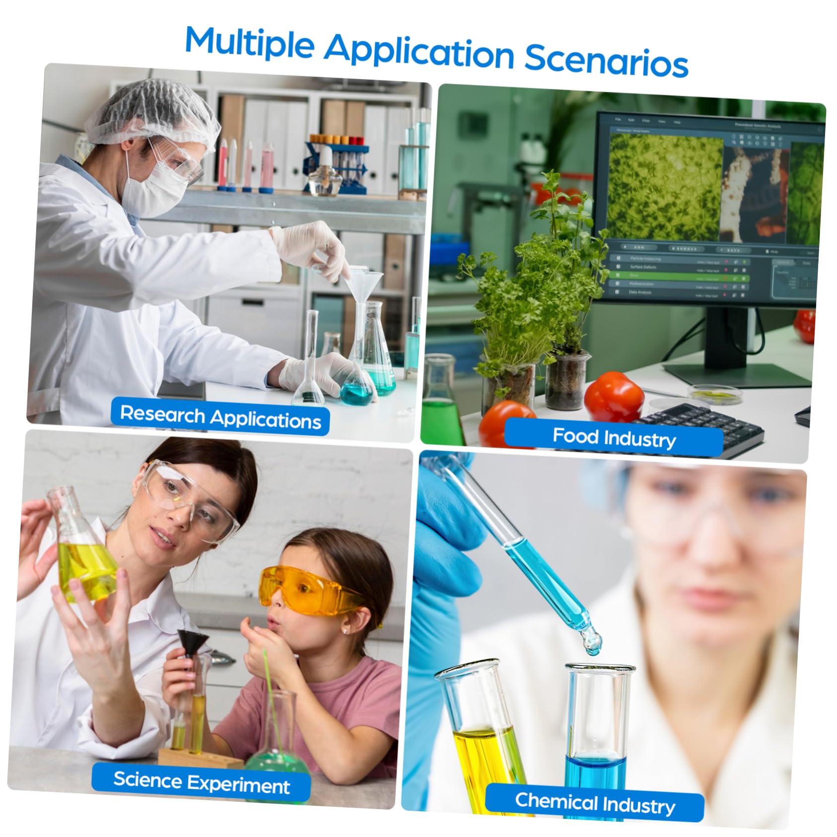 ULTECHNOVO 10piezas Placa De Cultivo Celular De Pocillos De Virgen Para Experimentos De Laboratorio Tapa Estable y Diseño Anticontaminación
