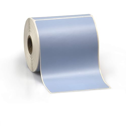 Etiquetas adhesivas perforadas térmicas directas de 4 x 6 pulgadas para etiquetas de envío, inventario y codificación de colores, compatibles con