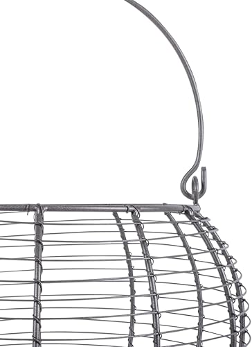 Miniatura 3 de DII Cestas de almacenamiento de alambre vintage, juego de cesta de huevos, rústico, 3 piezas