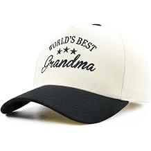 Waldeal Grandma Trucker Hat, Mothers Day Birthday Gifts from Grandkids | New Grandma Gifts First Time, Adjustable Snapback Baseball Cap For Grandmother, Embroidered Design, Soft Cotton
