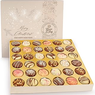 Christmas Cookie Gift Basket - 36 Gourmet Christmas Cookies | Holiday Cookies, Christmas Gift Ideas for Coworkers, Family, and friends - Made in USA