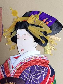 ◆押し絵 浮世絵の花魁 Amazon.co.jp: 押し絵 浮世絵の花魁 : おもちゃ