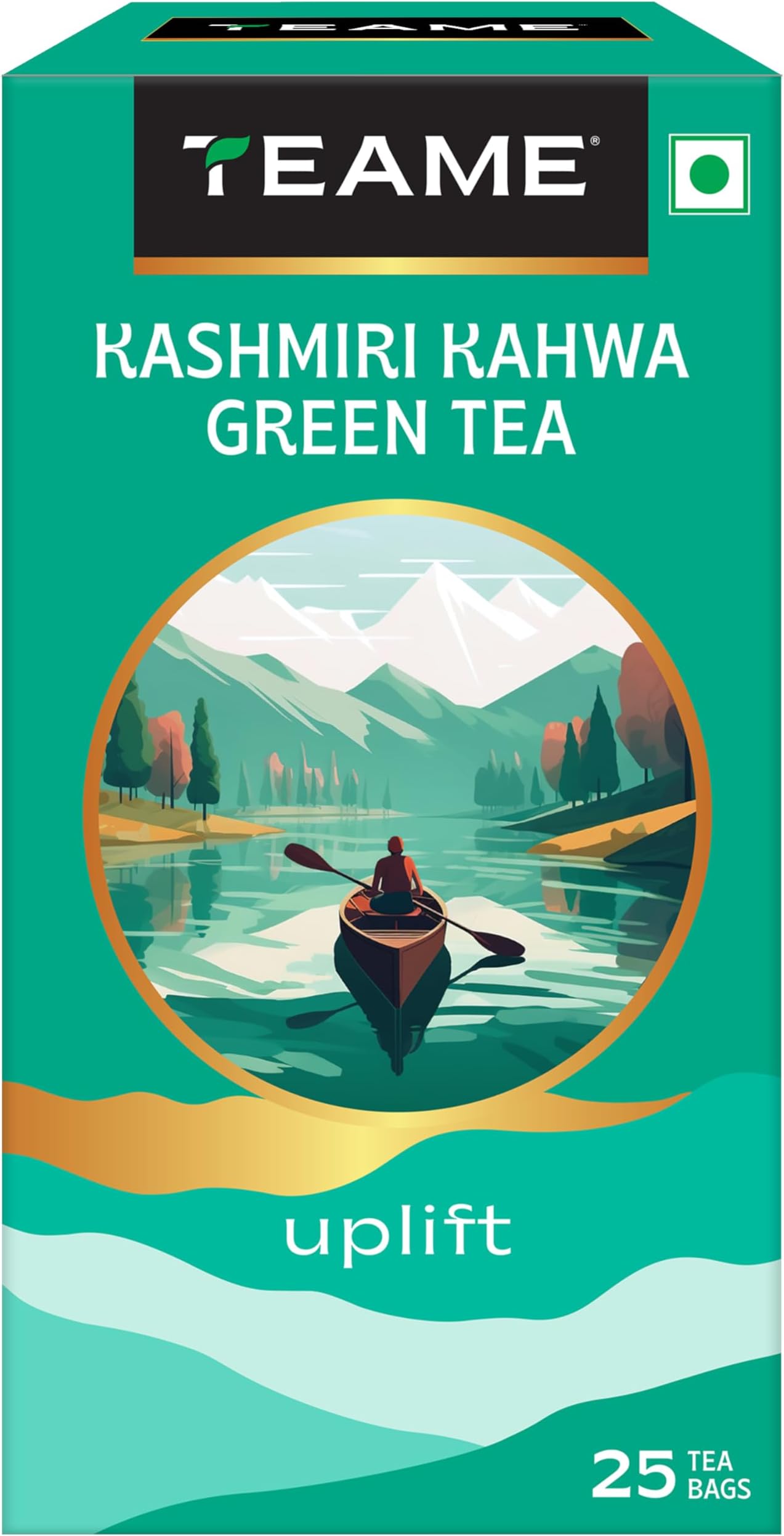 Kashmiri Kahwa Green Teabags 25 pcs | Green-Tea | Kashmiri Kahwa | Kahwa Kashmiri